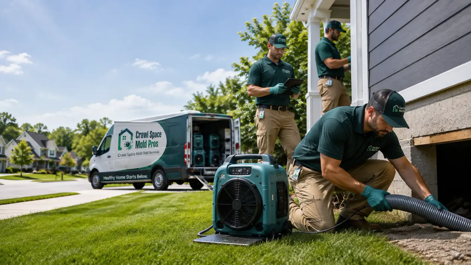 Crawl Space Mold Removal in Junction City, KS